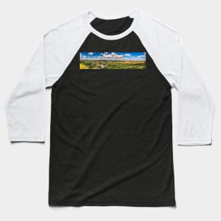 Painted Canyon Overlook North Dakota Baseball T-Shirt